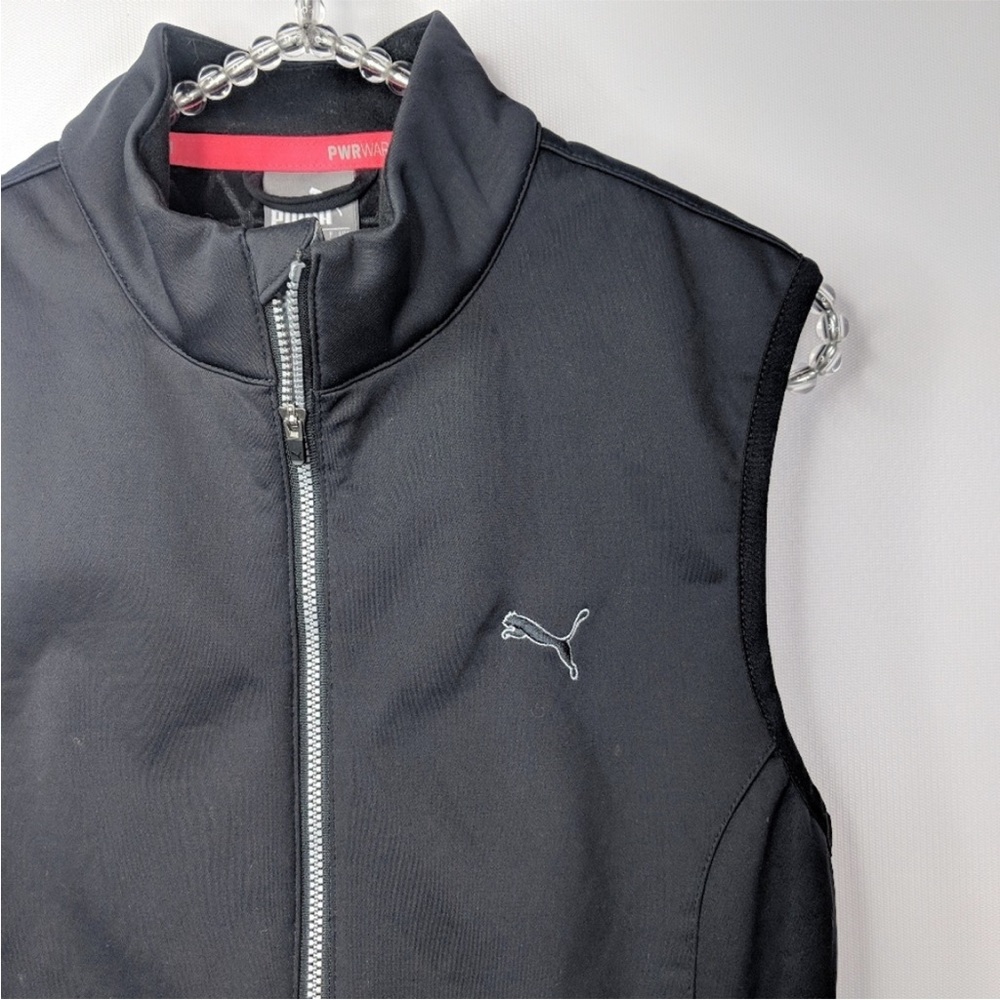 ❗PUMA PWR Warm black vest golf zip athleisure 361 - Picture 6 of 8
